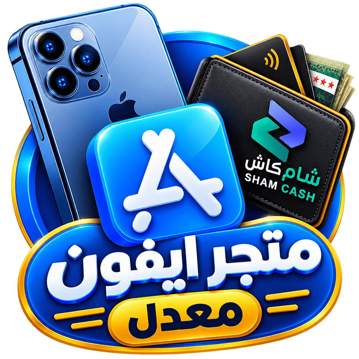 متجر ايفون  معدل + شام كاش